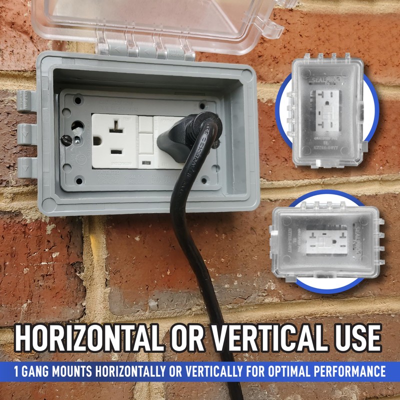 Sealproof Deep Base for Vinyl Siding and Recessed Surfaces While