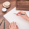 WANDIC 5pcs Straight Line Line Ruler Pen Masking Liquid Fine