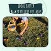 24Pcs Fillable Easter Eggs 5.5cm | Happy Easter Theme Party