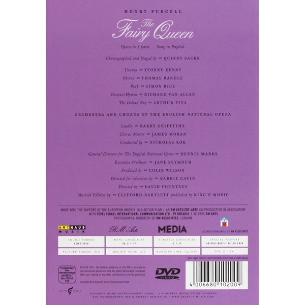 Fairy Queen [DVD] [2001] by ARTHAUS [DVD]