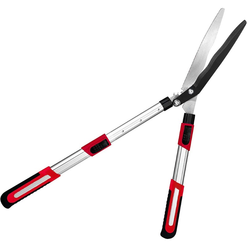 Kapoo Adjustable Hedge Shears, 26-34 Inch for Shaping Hedges, with