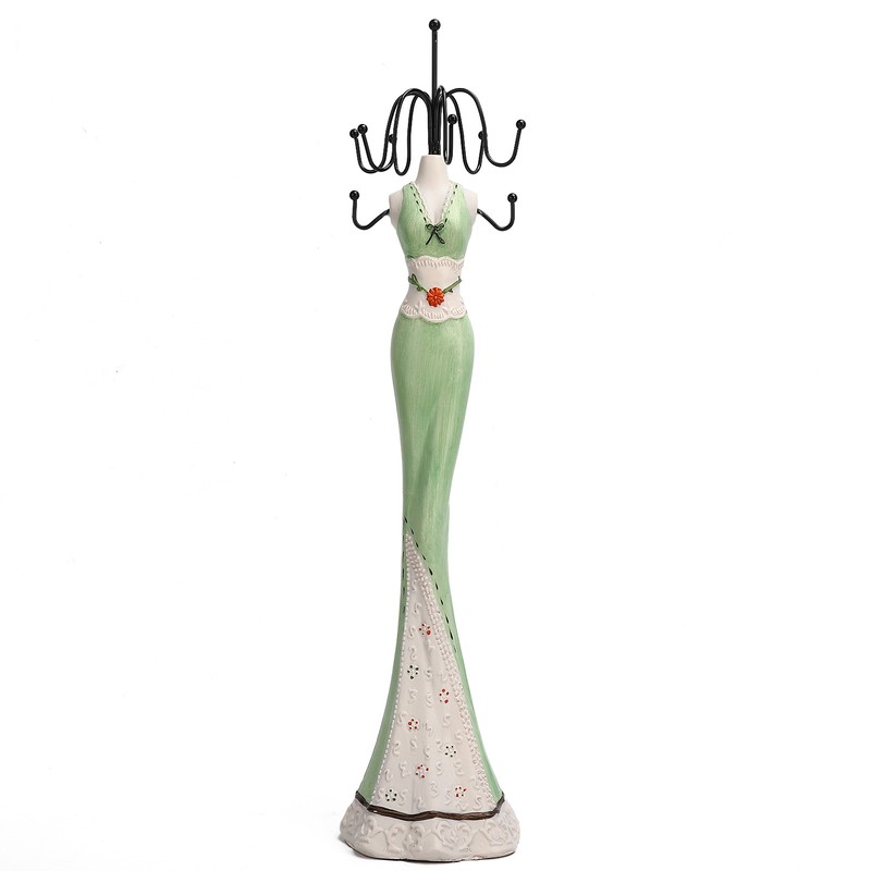 Necklace Display Stand Model Shaped Jewelry Earrings Storage Holder Organizer