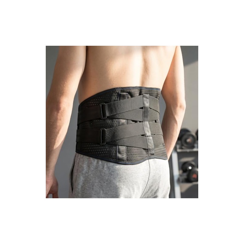 XL Back Brace, Back Support Belts for Men Women, Compression