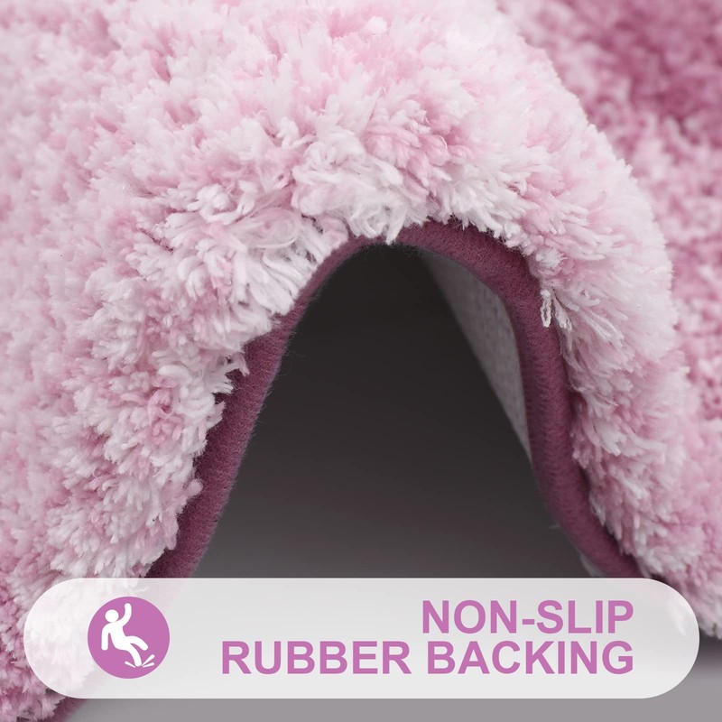 smiry Microfiber Bath Mat, 50 x 75 cm, Non-Slip Super