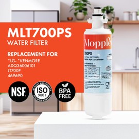 Mopplex Refrigerator Water Filter Replacement, LT700P Compatible Replacement Filter for Fridges, Water Filter for Lg Refrigerator Ensures Optimal Performance and Installation for Safe Drinking Water