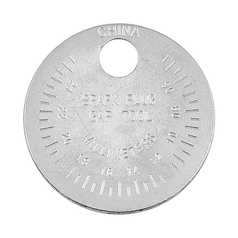 Hsthe Sea 2PCS Spark Plug Gap Tool Coin Type Spark