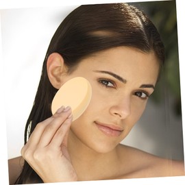 6pcs Puff Makeup Sponges Foundation Sponge Facial Sponge Face Puff Facial Powder Puff Makeup Sponge Powder Puff Oval Makeup Sponge Supple Makeup Pads Mix Cream