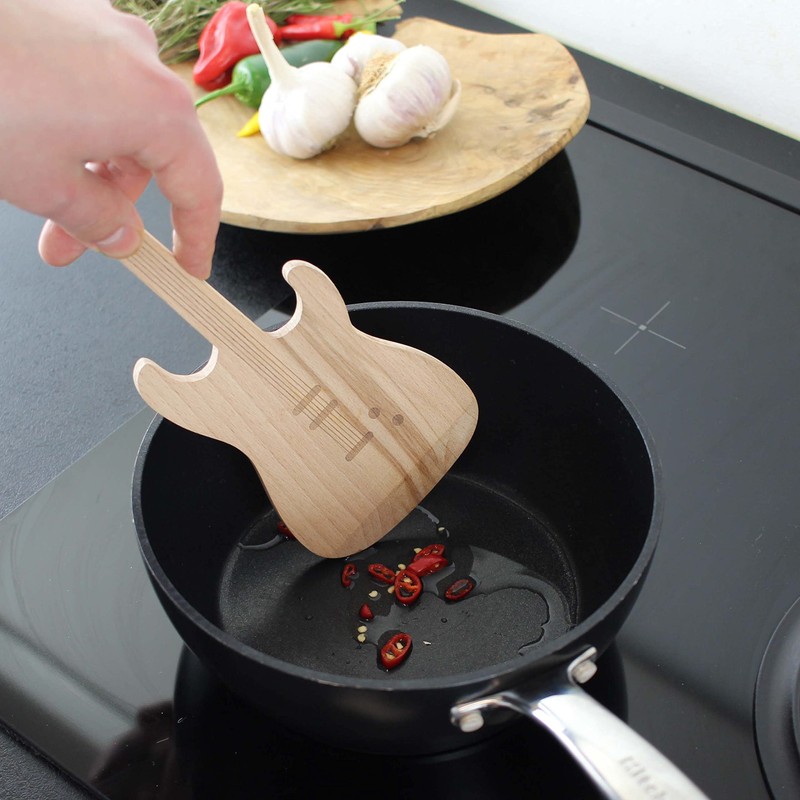 Winkee Rocks Mini Guitar Chopping Board - The Rocky Small