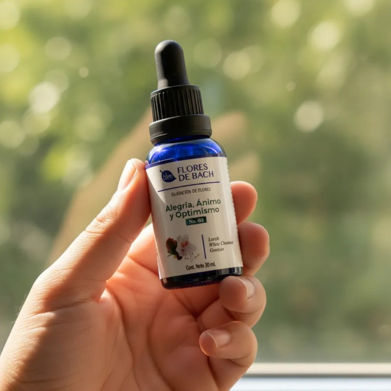 Flores Bach Blen Alegría Ánimo Optimismo 30ml Orgánico Puro