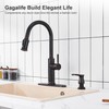 GAGALIFE Kitchen Sink Soap Dispenser Oil Rubbed Bronze, Under Sink