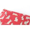 DDintex FLORET LONDON BASIC Pouch, L, Miao, Red, 7.1 x