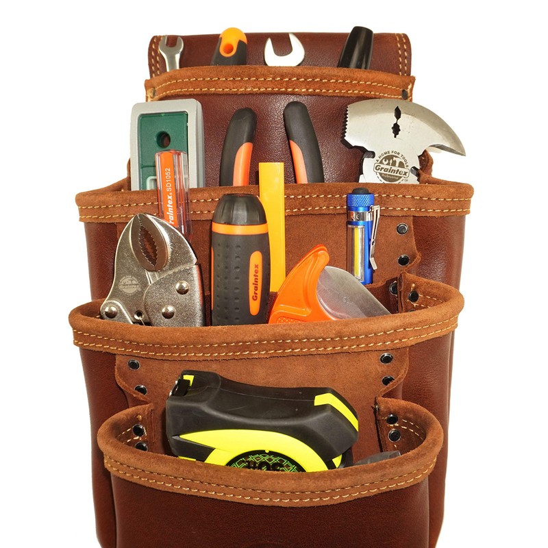 Graintex AS2532 Ambassador Series 7 Pocket Framers Tool Pouch Top