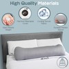 SleepCloud Weighted Body Pillow 8lbs - Weighted Pillow for Deeper
