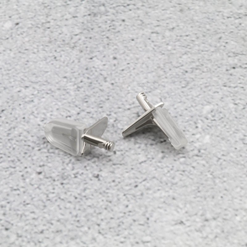 VGOL 50PCS Shelf Support Pegs 3mm Shelf Holder Pins Bracket