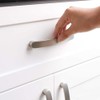 SYZOW 10 Pack Cabinet Handles Brushed Nickel Cabinet Pulls Kitchen