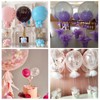 Sakolla 10 Sets Balloon Stick Stand, Holder with Base for