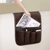 Sofa Armrest Organizer Non-Slip Arm Chair Bedside Caddy Storage Organizer