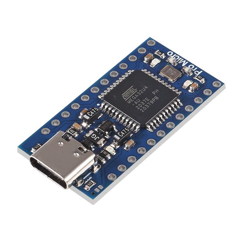 AITRIP 4pcs Pro Micro ATmega32U4 5V 16MHz Type-C Development Module