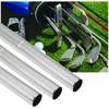 ECSiNG 3Pcs Stainless Steel Golf Club Extensions Tail Eextension Rod