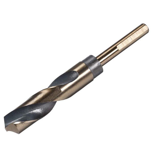 sourcing map Reduced Twist Drill Bit 19.5 mm High-Speed Steel