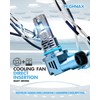 TECHMAX 9006 Bulb - 800% Super Brighter, 6500K Xenon White