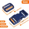 1 inch Buckles and Straps Set, Daily Series Polyester Webbing,