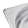 Vogue K820 Edelstahlpfanne, 1/4 Gastronorm, 4 l, 150mm tief, Lebensmittelbehälter,