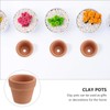 Toddmomy 10Pcs Mini Terracotta Pots Clay Pottery Planter Succulent Nursery