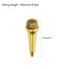 MECCANIXITY Mini Microphone Tiny Microphone Portable Microphone Mini Mic with