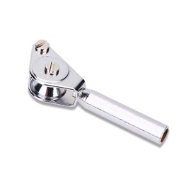 Keenso Punta de caña de Pescar, guía de Punta de Varilla de Rodillo de 5/6/7/8 mm Accesorio de Aparejos de Pesca de Arrastre de Acero Inoxidable para Pesca de Arrastre de Barco de mar(12-7#)