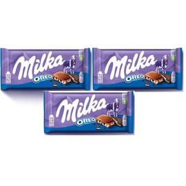 Indulge in Milka's OreoChocolate Bar - 3 Pack Delight