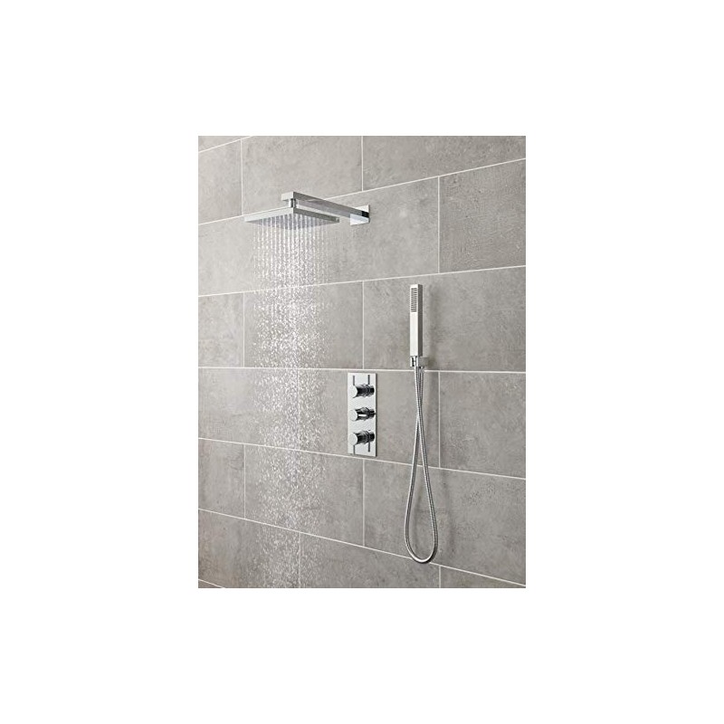 Hudson Reed A3264 Square Outlet Elbow with Parking Bracket Plus