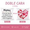 COLOFALLA 1 Stück Mama Kissenbezug Muttertag Kissenbezug Mama Geschenk auf