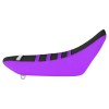 Enjoy Mfg 2002-2022 Kawasaki KLX 110 gripper seat cover PURPLE/BLACK/P