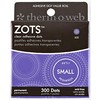 Thermoweb Zots Clear Adhesive Dots, Small, 3/16-Inch-by-1/64-Inch Thick, 300-Pack