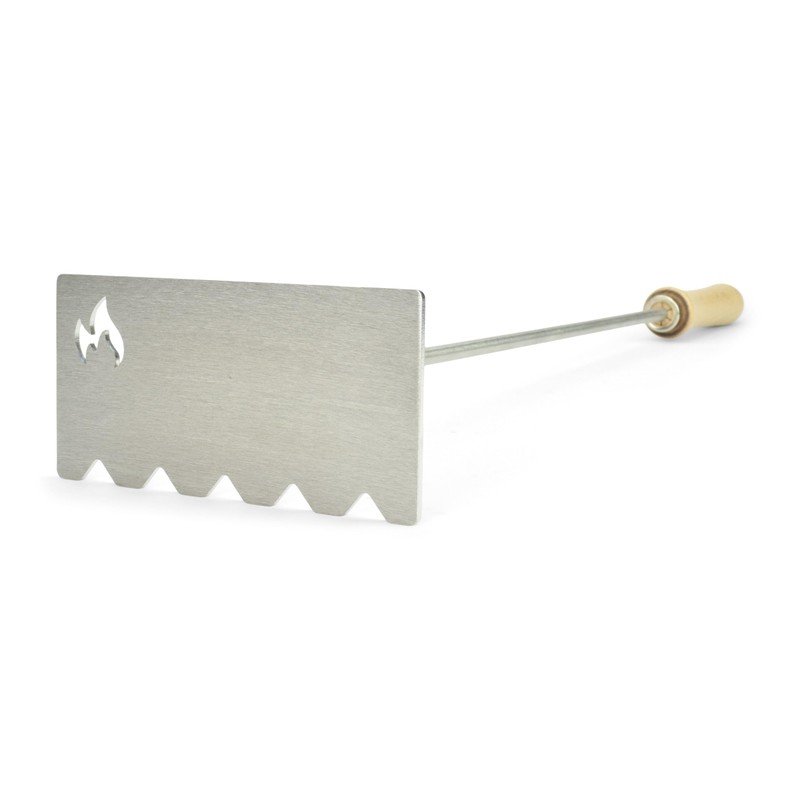 Grillrost.com Das Original Fire Slider Ash Scraper Stainless Steel for