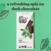 Theo Chocolate Mint Organic Dark Chocolate Bar, 70% Cacao, 12
