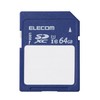 Elecom UHS-I MF-FS064GU11C SDXC Card, 64 GB Writing Storage Contents