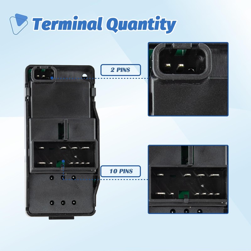 AiYiGu Door Window Switch Front Right Passenger Side Fit for