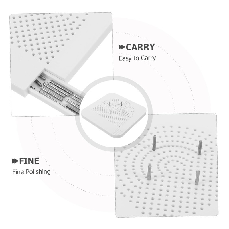 COHEALI Quilling Board Tool Kit for Paper Crafting Multifunctional White