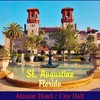 CafePress St. Augustine, Florida Round 4" MDF Holiday Ornament