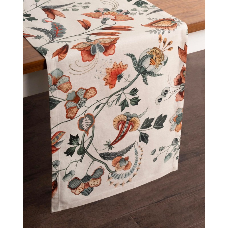 Maison d' Hermine Tablerunner 100% Cotton Table Runner Decorative Washable