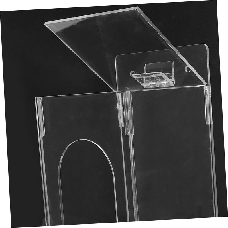 VICASKY Acrylic Face Mask Dispenser Wall Mount Holder for Gloves