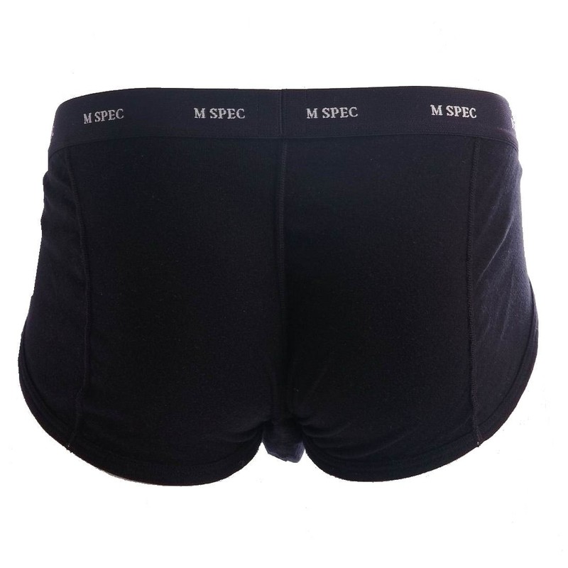 MSPEC - Bikini para hombre con entrepierna 3D, transpirable, cómodo,