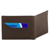 SMART RFID BLOCK - MENS HIGH QUALITY DISTRESSED HUNTER BROWN