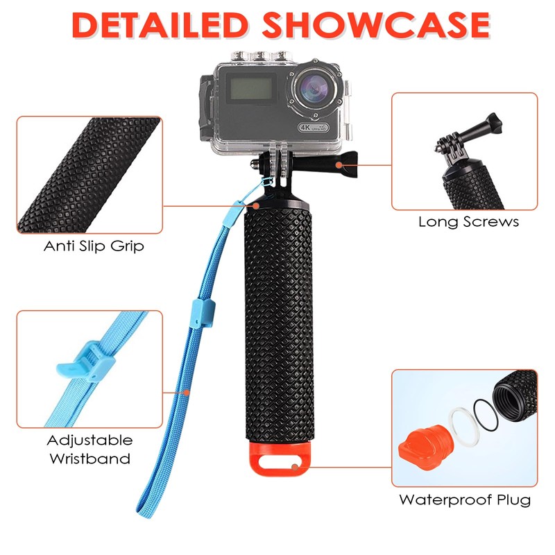 MeoZynxadril Float Handle, Floating Hand, Multifunctional Float, Non-Slip Float Handgrip,