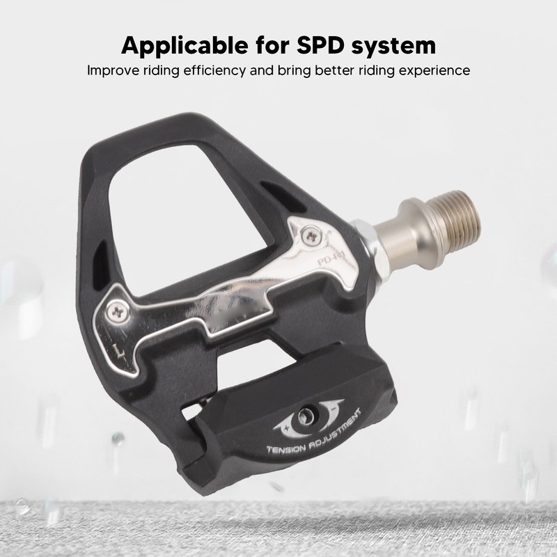 1 Pair Bicycle Self Locking Pedals Mountain Bike Lock Pedal