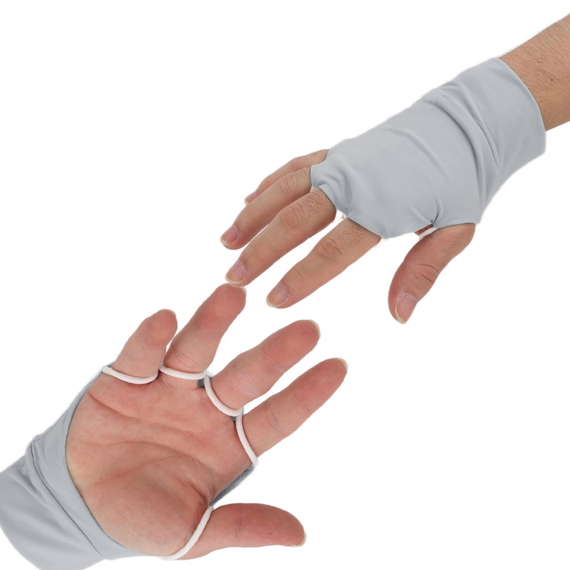 Summer Half Finger Gloves Breatheable Ice Silk Sunsceen Outdoor Gloves