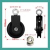 EINEY Pulley Training Cable Machine Pulley Pulley Muscle Training Home
