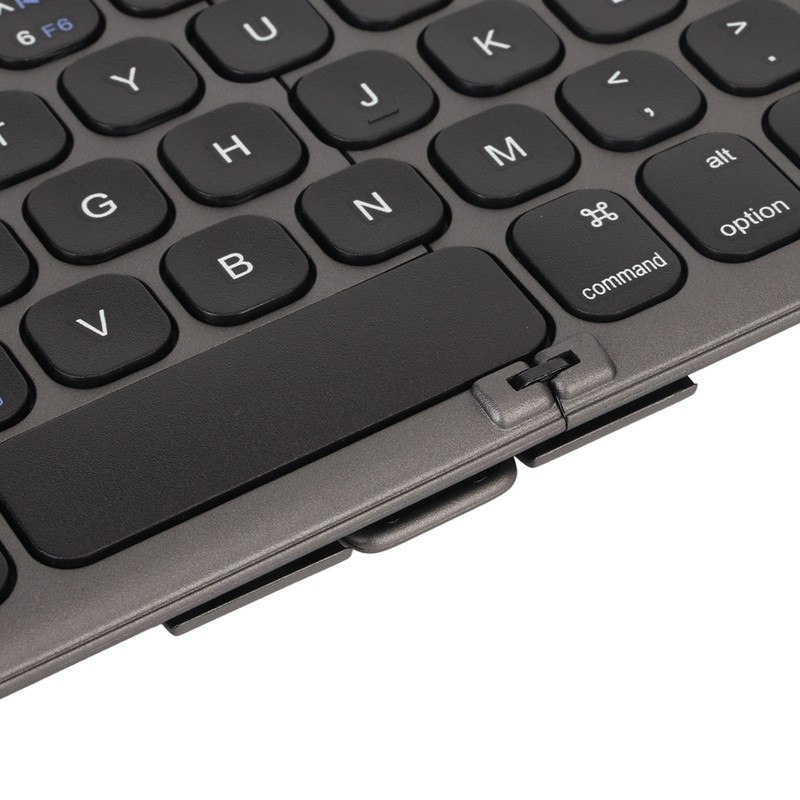Foldable Bluetooth Keyboard 2 Fold Wireless Keyboard 3 Channel for